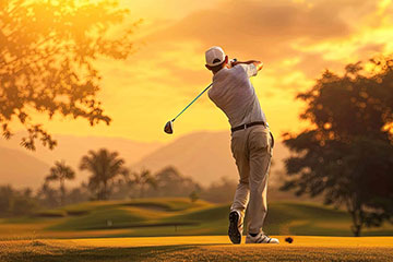  During The Golf Lessons Houston