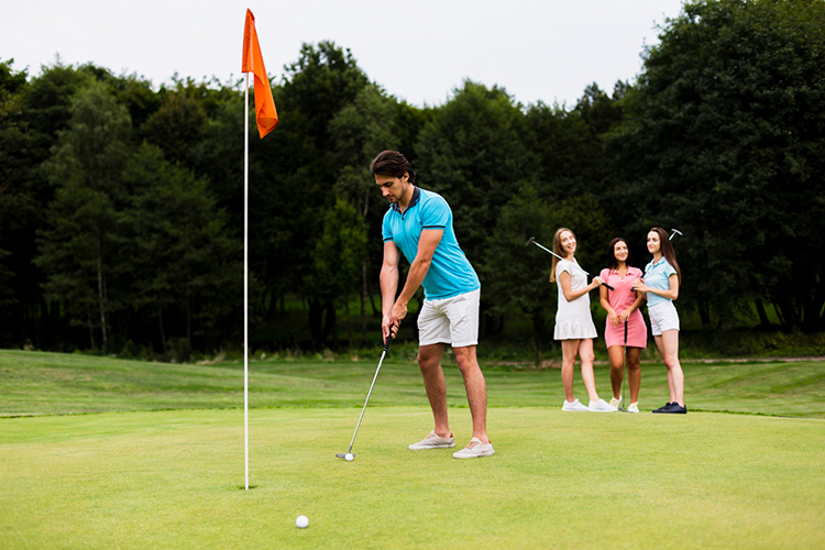 professional golf lesson in Houston, Texas